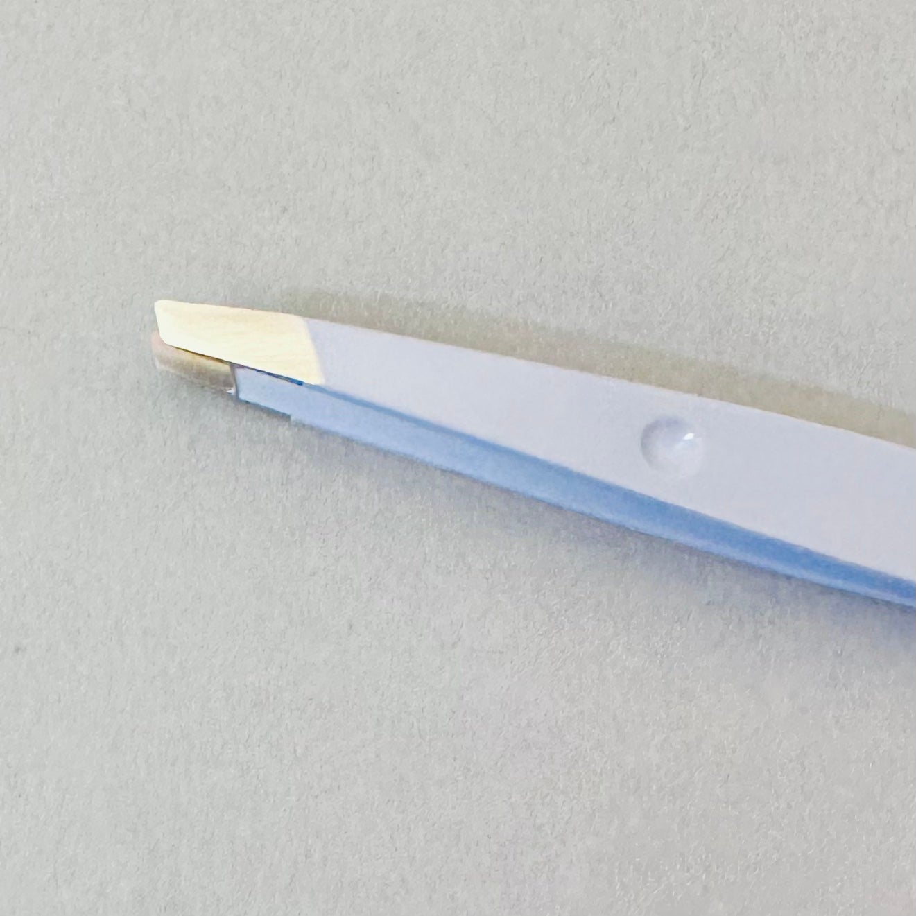 がっちりキャッチ毛抜き(ニュアンスブルー)/貝印/毛抜きを使ったクチコミ(3枚目)