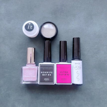 グロッシーコート/スキューズミー/オールインワンネイルを使ったクチコミ(5枚目)