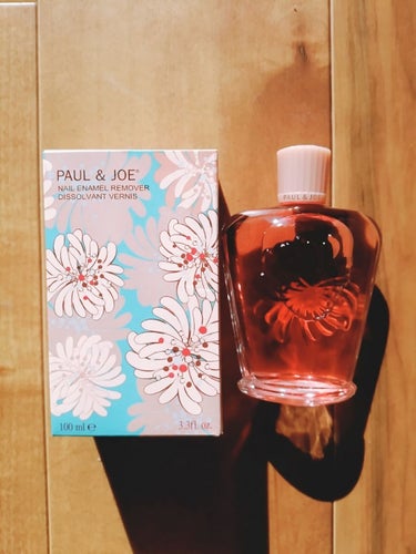 Paul & JOE　ネイルリムーバー💅💗　￥1200(+税)


ネイルリムーバーはジェルネイルとかすごいラメとかでなければ、基本的に何を使っても同じだと思っているのですが
Paul & JOEを、わ