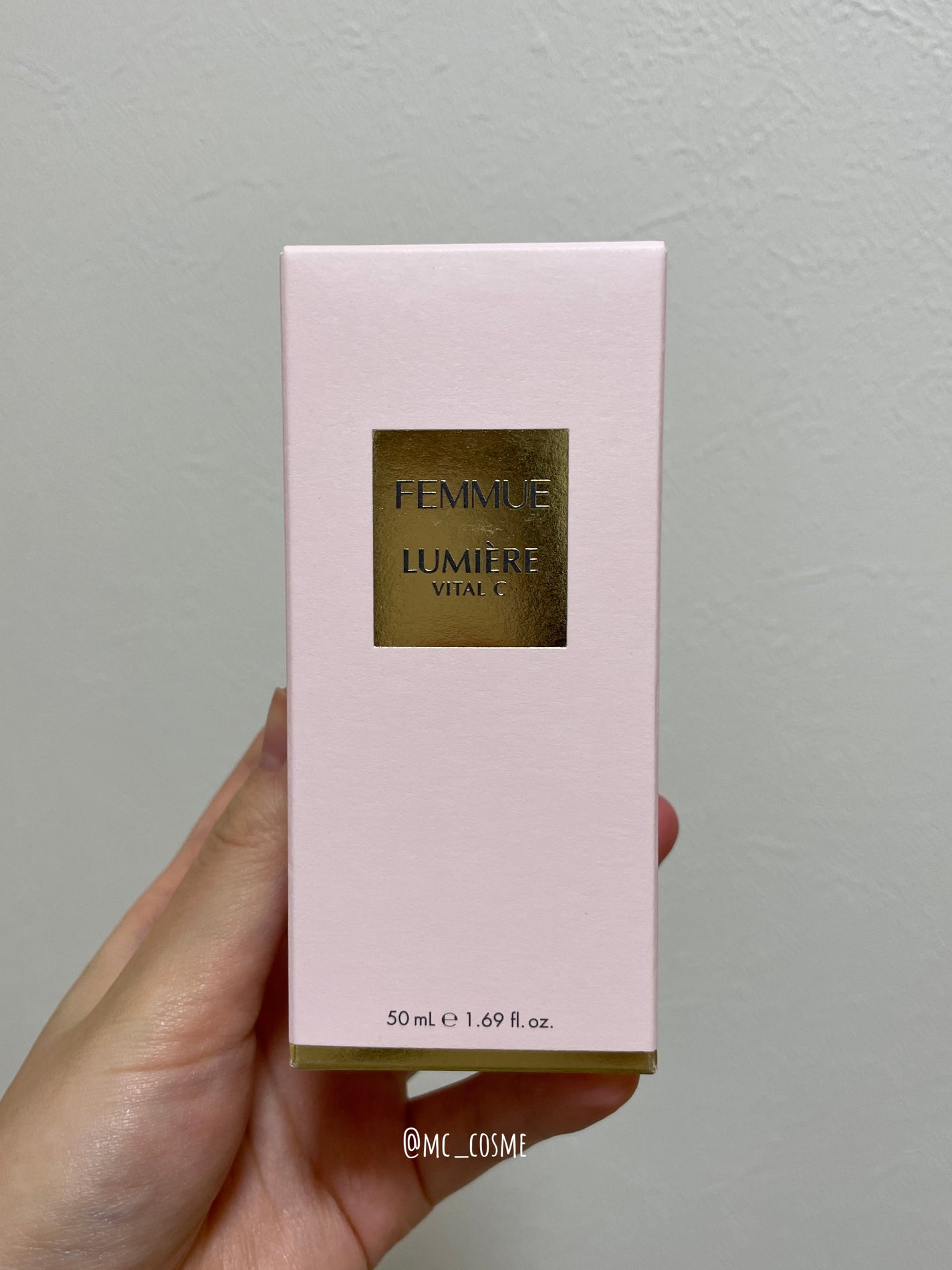 ルミエール ヴァイタルC/FEMMUE/ブースター・導入液を使ったクチコミ(4枚目)