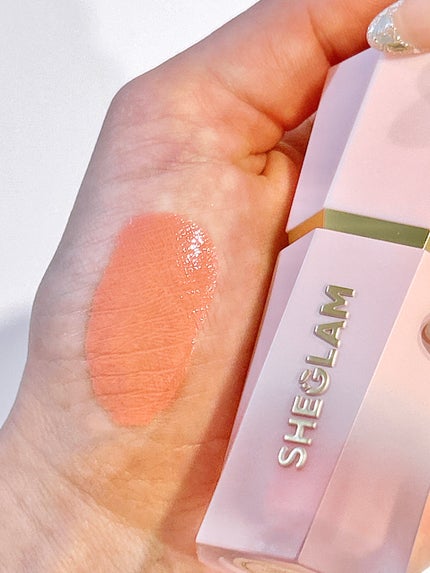 カラーブルーム リキッドブラッシュ/SHEGLAM/リキッドチークを使ったクチコミ(3枚目)