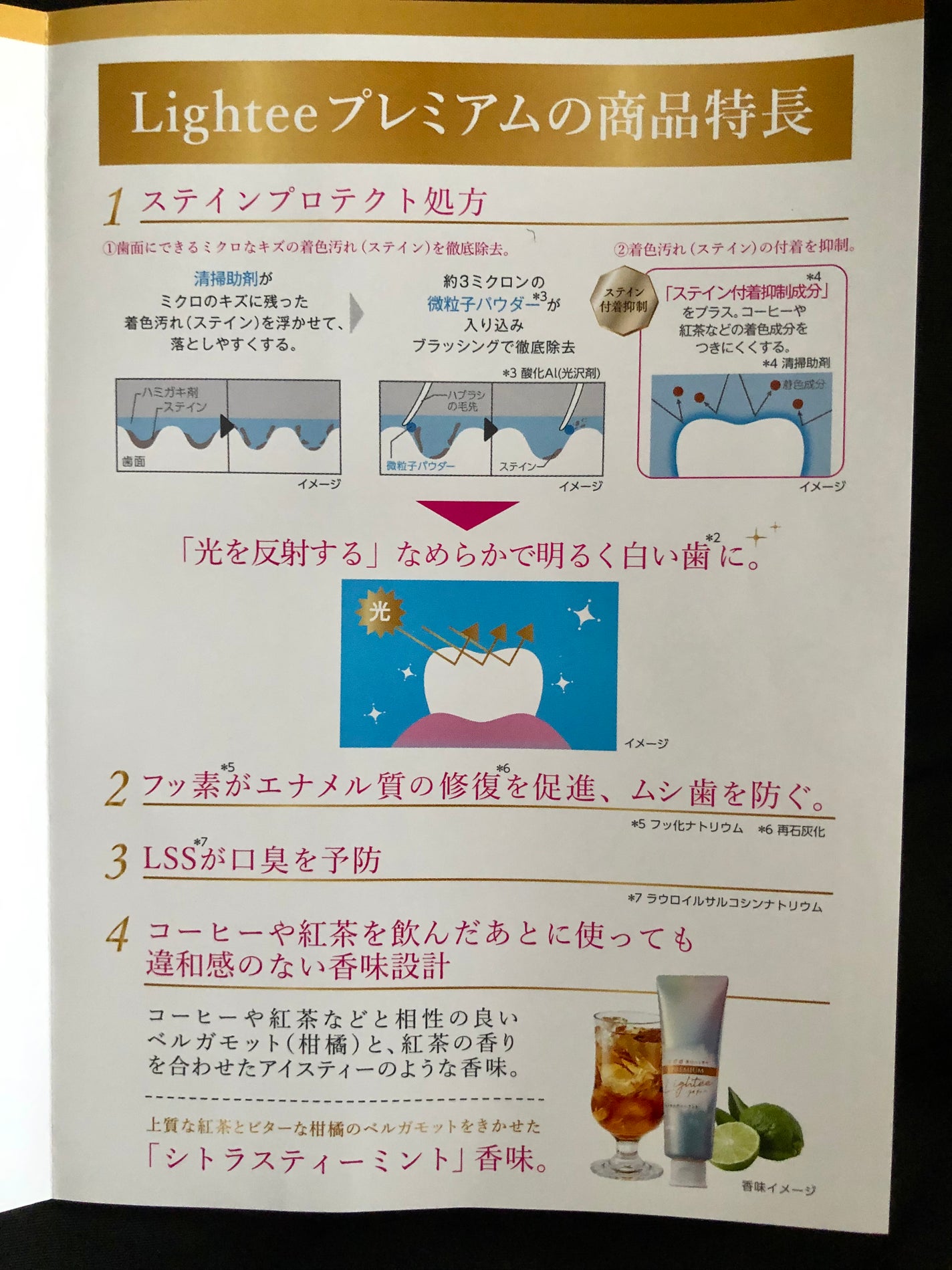 ハミガキPREMIUM/Lightee/歯磨き粉を使ったクチコミ(2枚目)