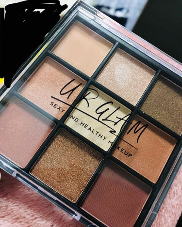 UR GLAM　BLOOMING EYE COLOR PALETTE/U R GLAM/アイシャドウパレットを使ったクチコミ（1枚目）