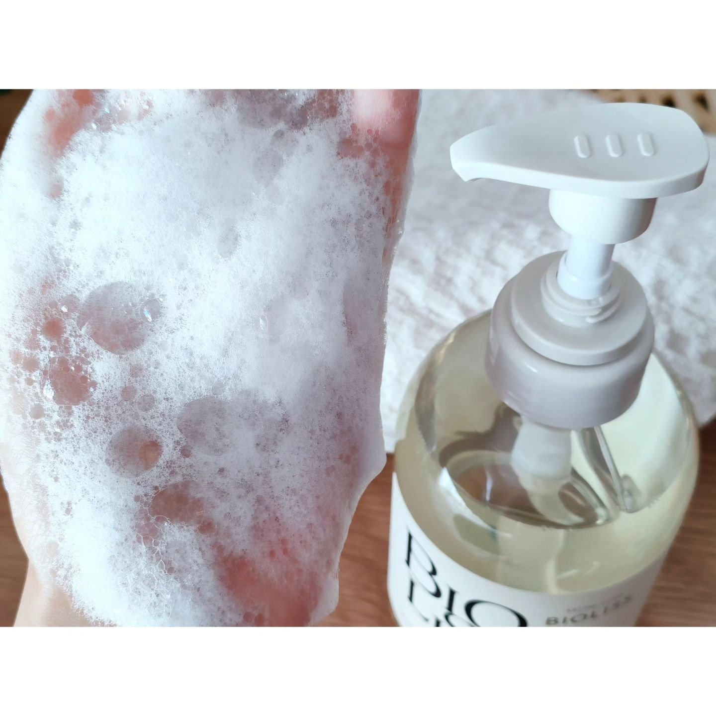 SS ビオリス ピュアレタッチ うねさぁら シャンプー/ヘアコンディショナー/SSビオリス/市販シャンプーを使ったクチコミ（3枚目）