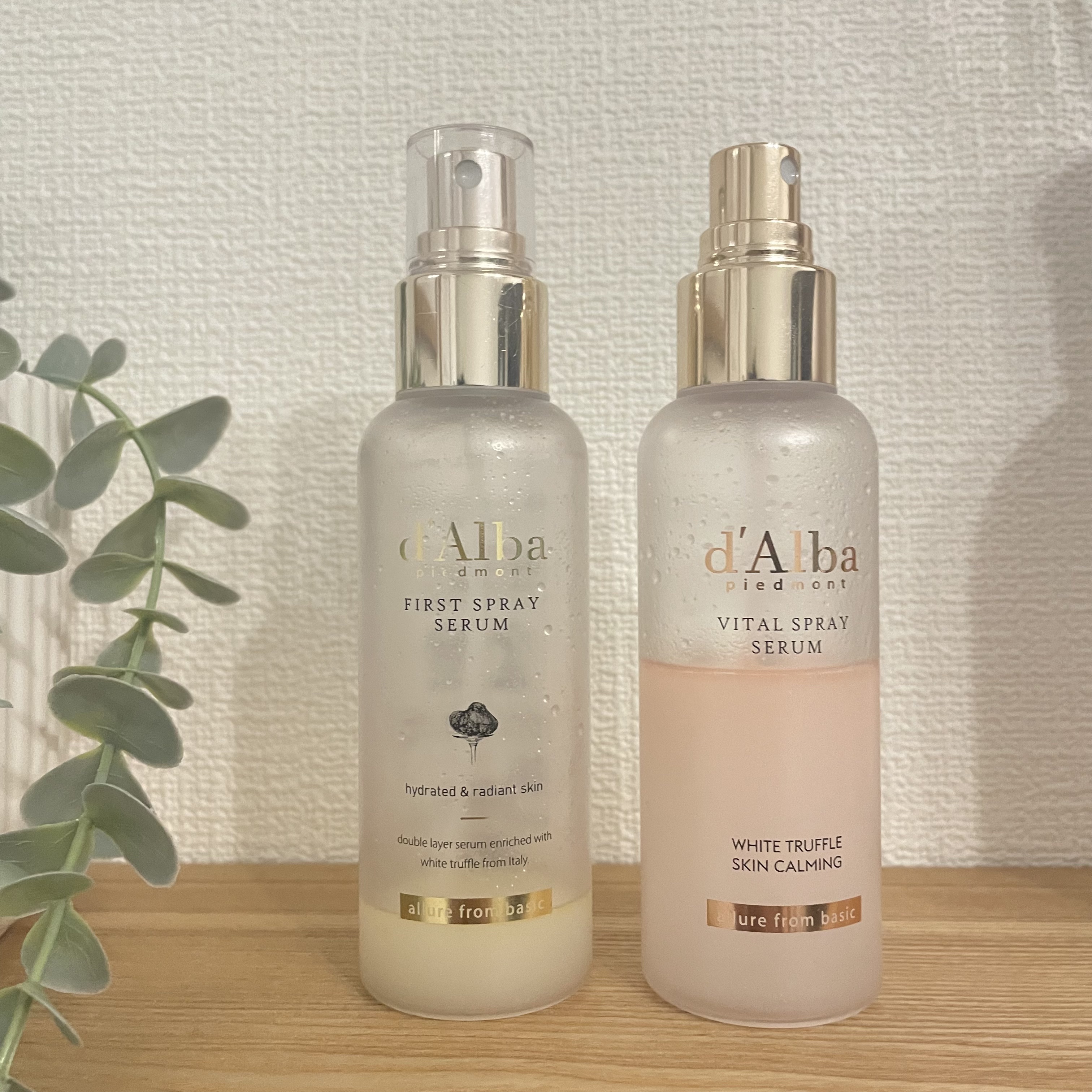 ダルバ ホワイトトリュフファーストスプレーセラム/ダルバ/ミスト状化粧水を使ったクチコミ（3枚目）