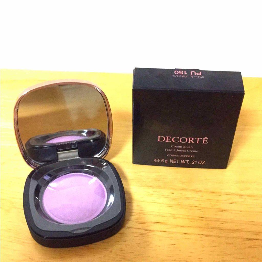 クリーム ブラッシュ/DECORTÉ/ジェル・クリームチークを使ったクチコミ(1枚目)