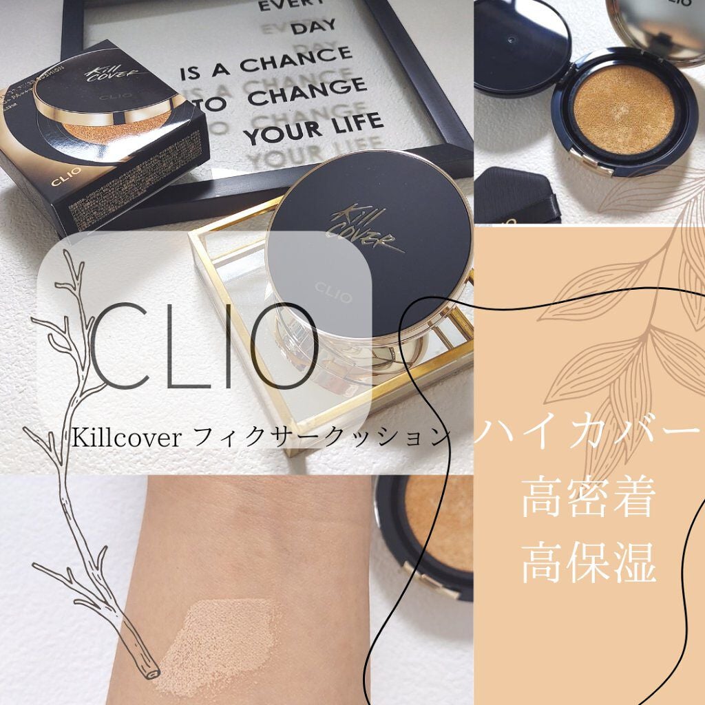 キル カバー フィクサー クッション/CLIO/クッションファンデーションを使ったクチコミ(1枚目)