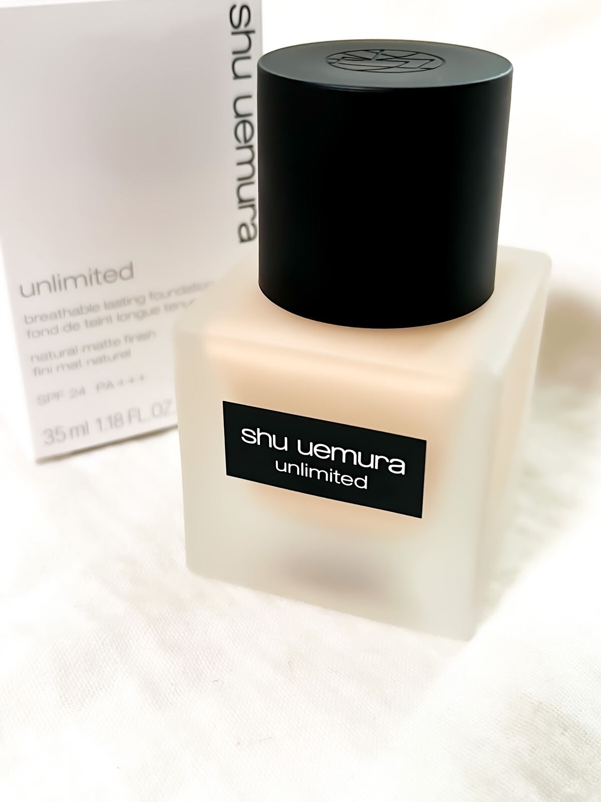(旧)アンリミテッド ラスティング フルイド/shu uemura/リキッドファンデーションを使ったクチコミ(7枚目)