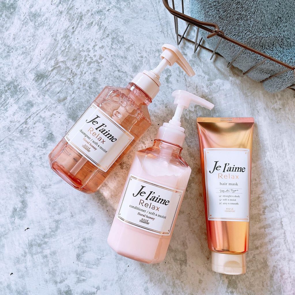 リラックス シャンプー/ヘアコンディショナー(ソフト&モイスト)/Je l'aime/市販シャンプーを使ったクチコミ(1枚目)