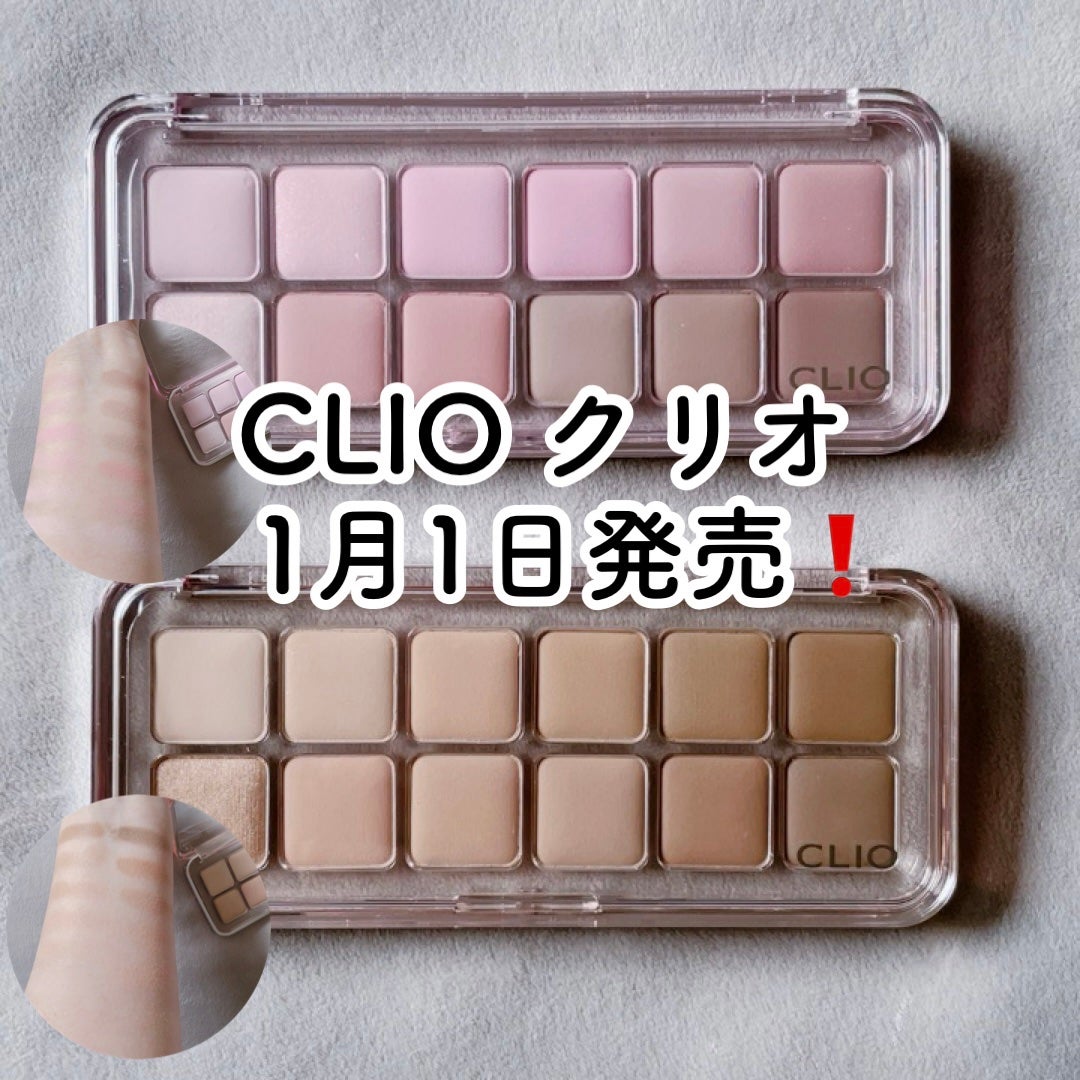 プロ アイ パレット エアー/CLIO/アイシャドウパレットを使ったクチコミ(1枚目)