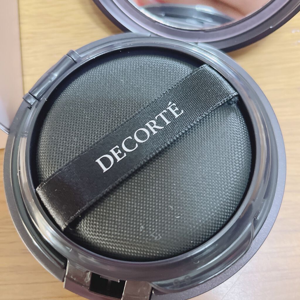 ザ スキン クッションファンデーション フレッシュ/DECORTÉ/クッションファンデーションを使ったクチコミ（3枚目）