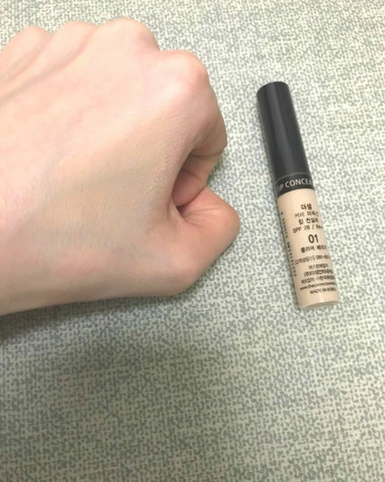 カバーパーフェクション チップコンシーラー/the SAEM/リキッドコンシーラーを使ったクチコミ(3枚目)