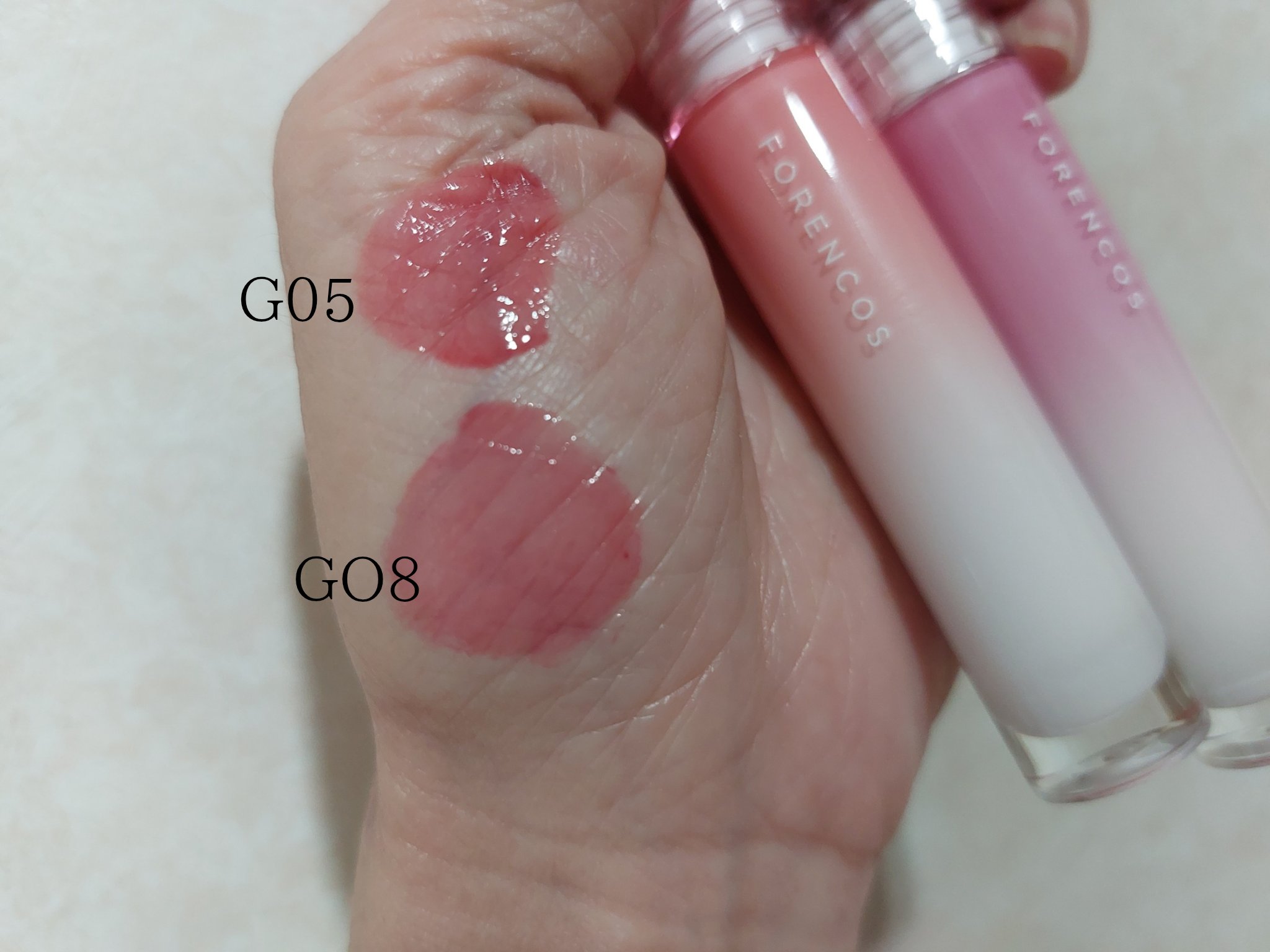 オールライトムードグローティント/フォレンコス/リップティントを使ったクチコミ（3枚目）