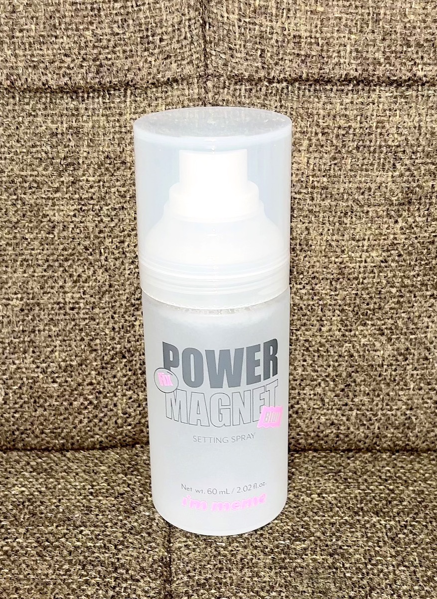 パワーマグネットセッティングスプレー/i’m meme/フィックスミストを使ったクチコミ（2枚目）