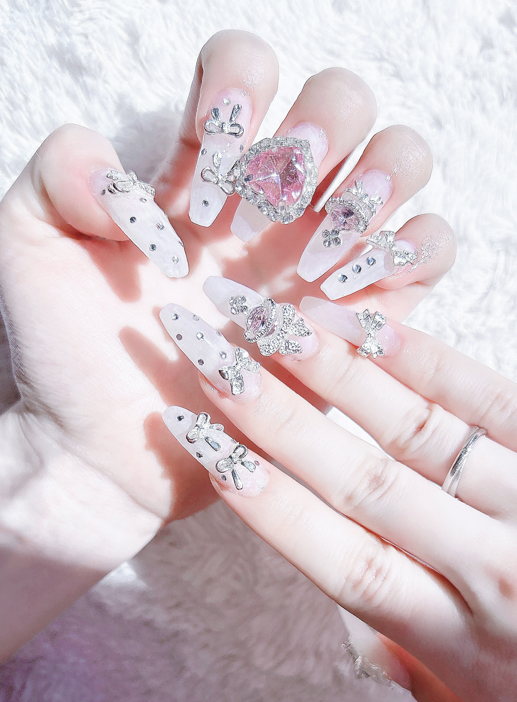 セリア・SHEINのネイル・ネイルケアを使った口コミ -＼🎀ネイルパーツ