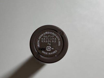 ハンオールフィックスマスカラ/rom&nd/マスカラを使ったクチコミ(3枚目)