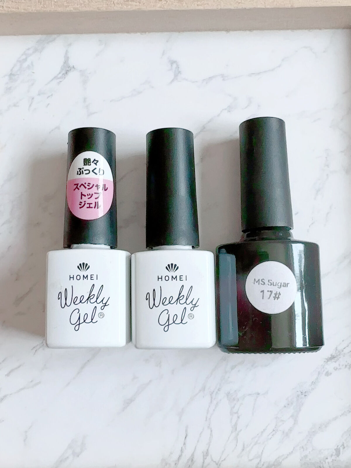ウィークリージェル/HOMEI/ジェルネイルを使ったクチコミ（3枚目）