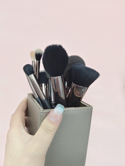 15本メイクブラシセット/SIXPLUS/メイクブラシを使ったクチコミ(4枚目)