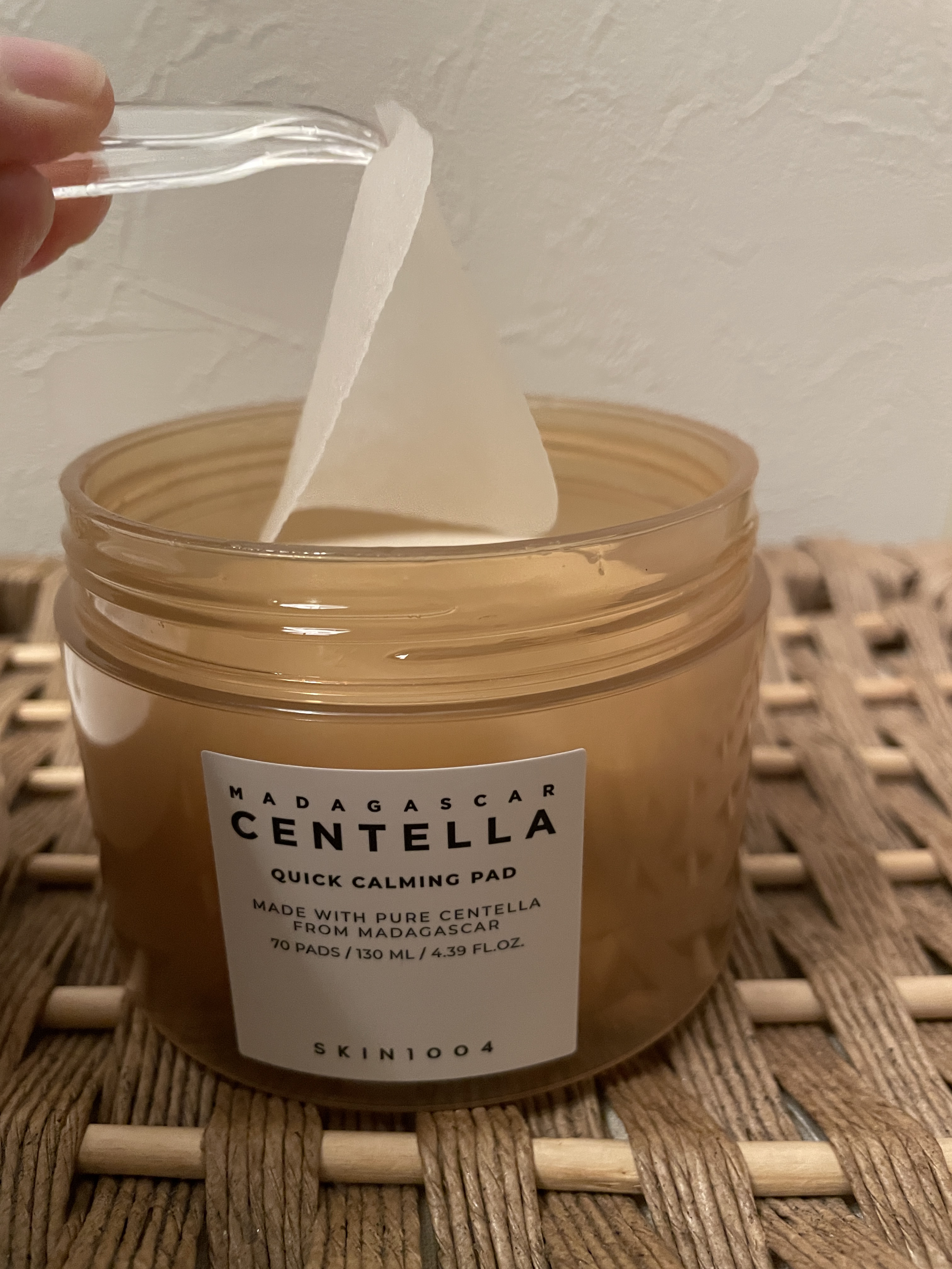 センテラ クイックカーミングパッド/SKIN1004/トナーパッドを使ったクチコミ（2枚目）