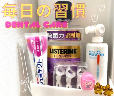 シュミテクト 薬用シュミテクト 歯周病ケアのクチコミ「【毎日の習慣item🛁dentalケア編🦷】

毎日のお口のケアは
こんなものを使っています🫧.....」（2枚目）