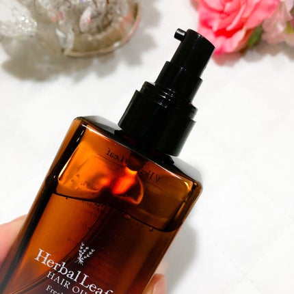 オーガニックヘアオイル フレッシュティーの香り/ハーバルリーフ/ヘアオイルを使ったクチコミ(2枚目)