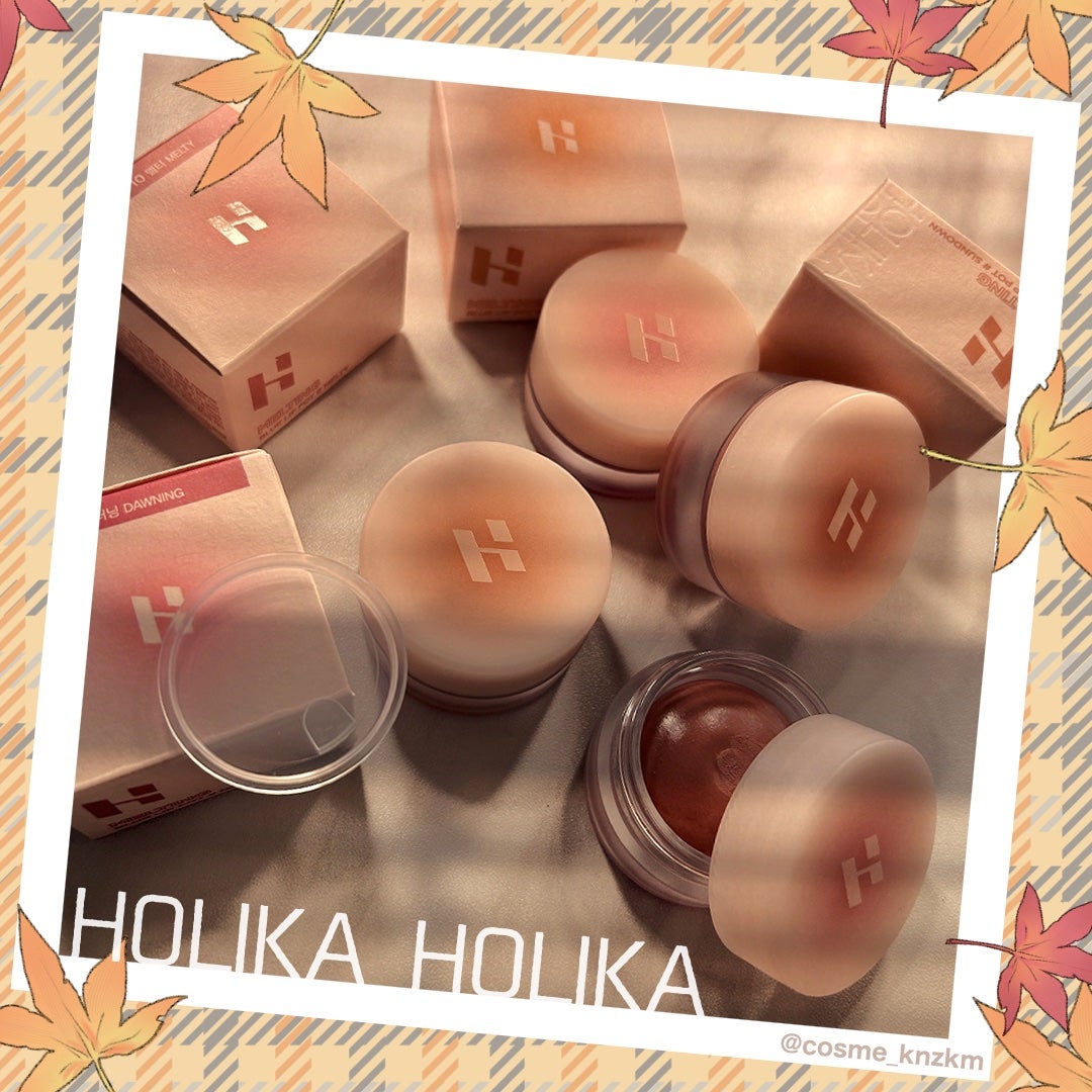 メルティングブラーリップポット/HOLIKA HOLIKA/口紅を使ったクチコミ(3枚目)