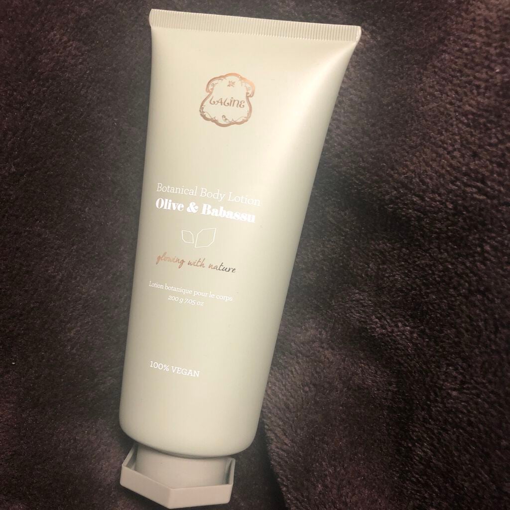 オリーブ&ババス ボタニカルボディローション/Laline/ボディローションを使ったクチコミ(1枚目)