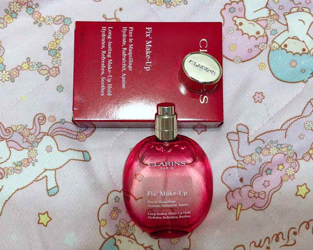 フィックス メイクアップ/CLARINS/ミスト状化粧水を使ったクチコミ(2枚目)
