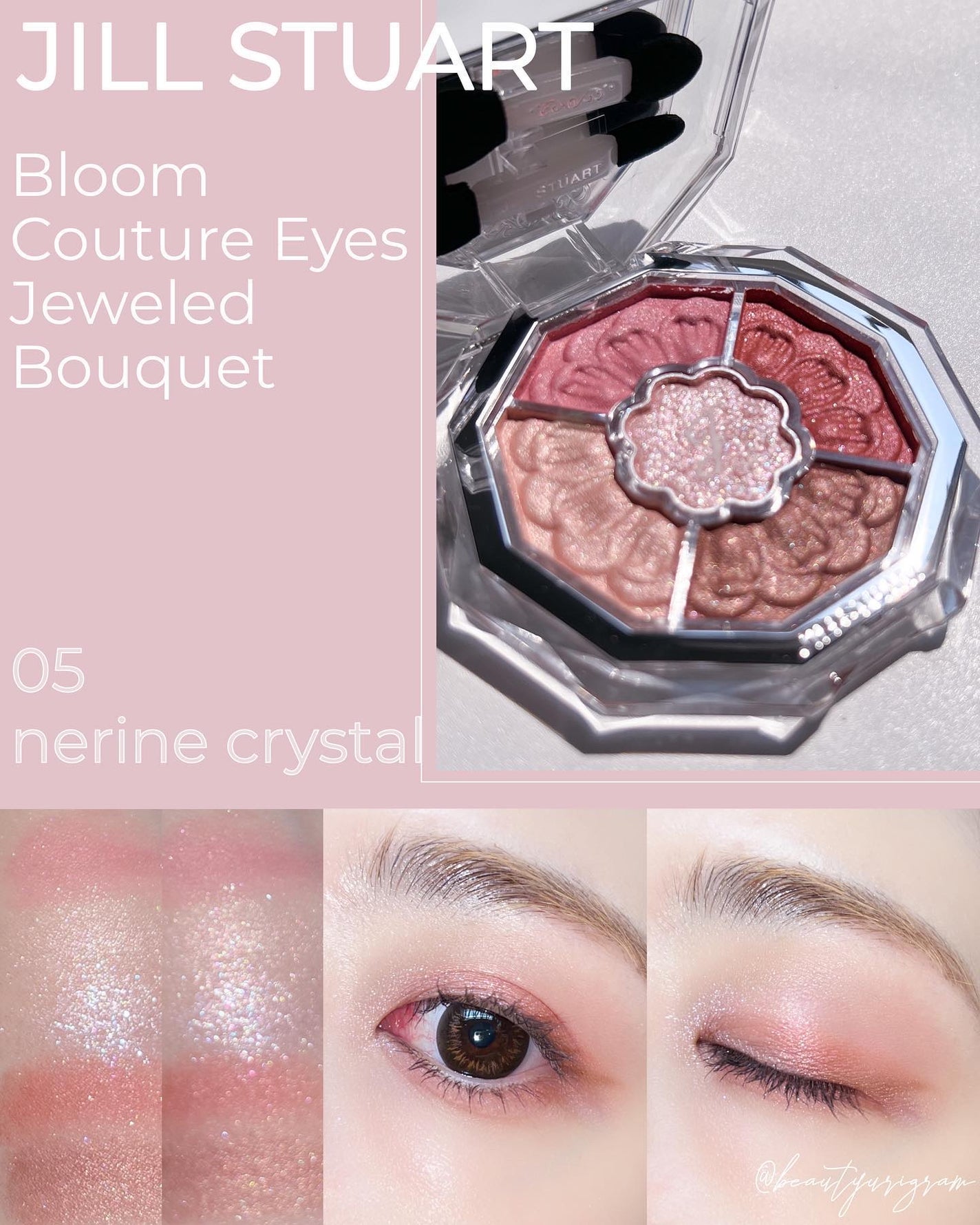 ジルスチュアート ブルームクチュール アイズ ジュエルドブーケ/JILL STUART/アイシャドウパレットを使ったクチコミ(6枚目)