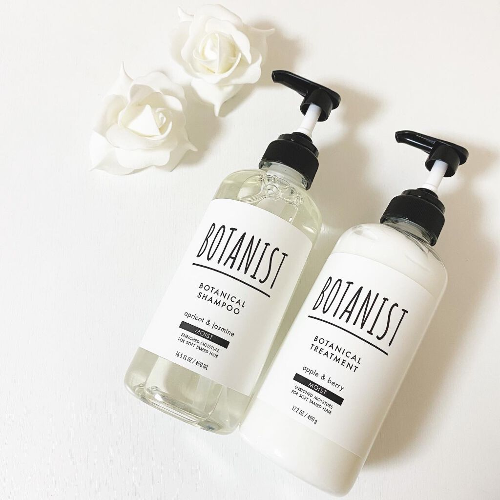 ボタニカルシャンプー/トリートメント(モイスト) /BOTANIST/シャンプー・コンディショナーを使ったクチコミ(1枚目)