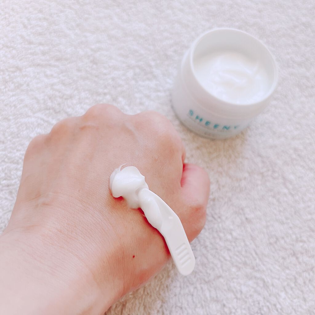 アクアエッセンスクリーム/SHEENY/フェイスクリームを使ったクチコミ(3枚目)