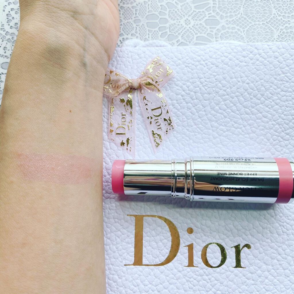スティック グロウ/Dior/ジェル・クリームチークを使ったクチコミ(3枚目)