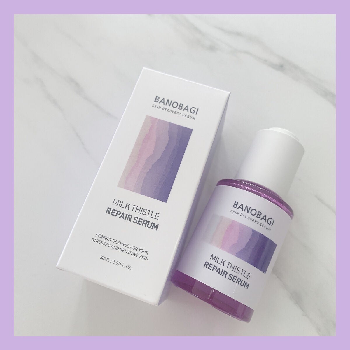 ミルクシスル リペアセラム/BANOBAGI/美容液を使ったクチコミ(2枚目)