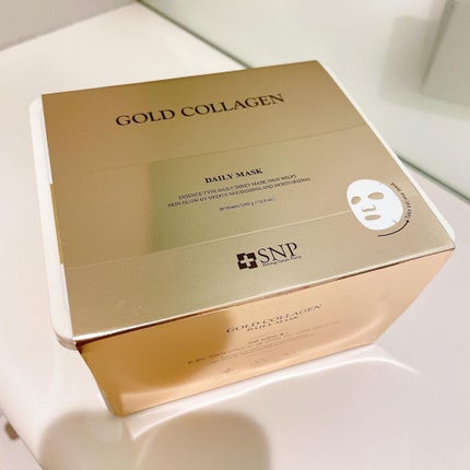 ゴールドコラーゲンデイリーマスク/SNP/シートマスク・パックを使ったクチコミ(2枚目)