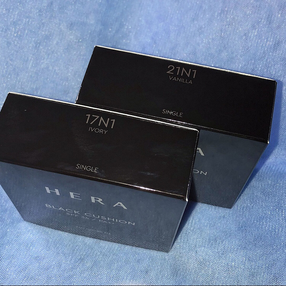 ブラック クッション/HERA/クッションファンデーションを使ったクチコミ（2枚目）