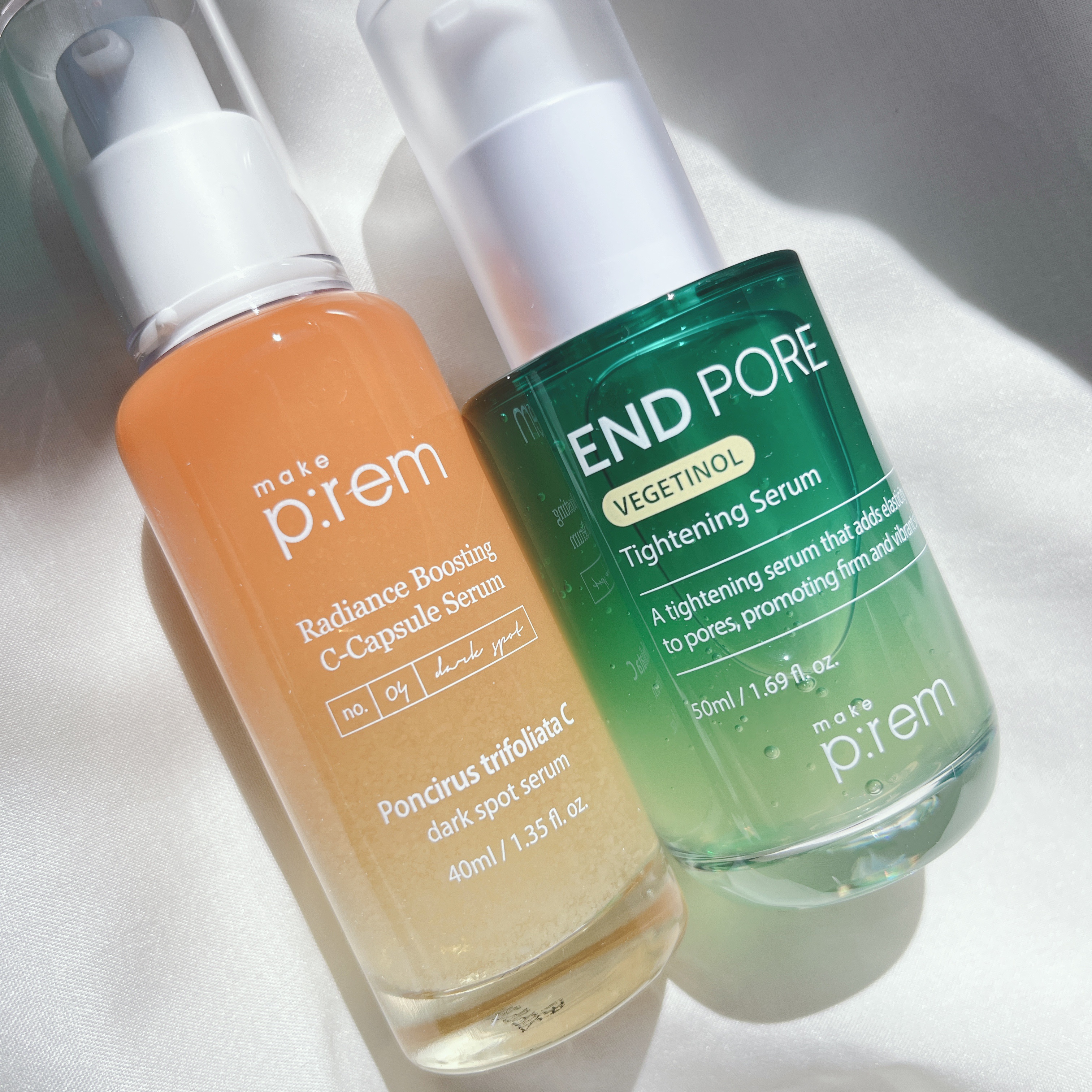 テンジャC ジャプティセラム/make prem/美容液を使ったクチコミ（2枚目）