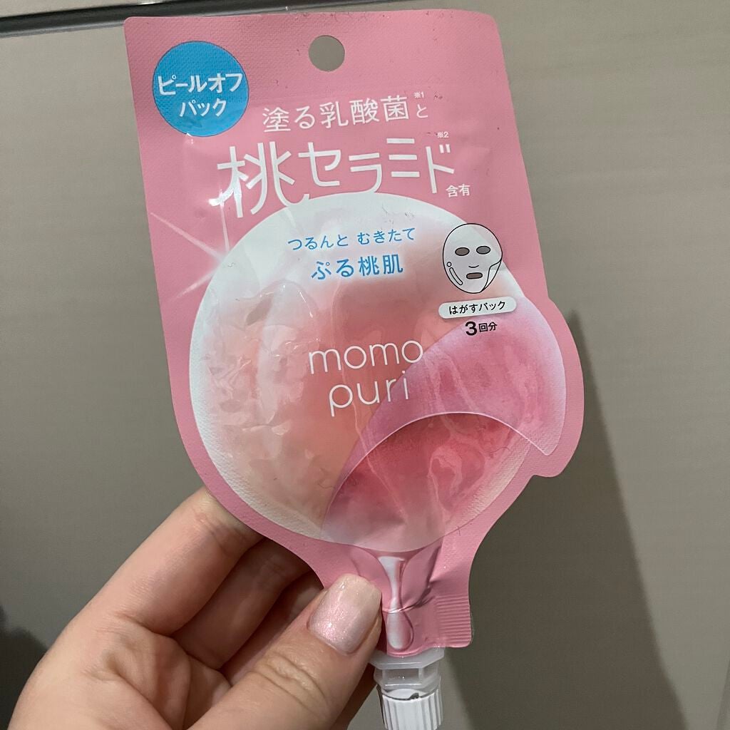 ももぷり フレッシュピールオフパック/ももぷり/ピーリングを使ったクチコミ(1枚目)