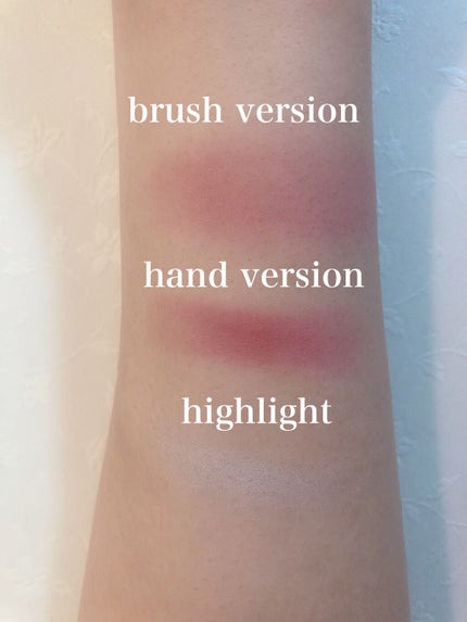 コンスピキュアス チークス 08 ディープローズ/Amplitude/パウダーチークを使ったクチコミ(2枚目)