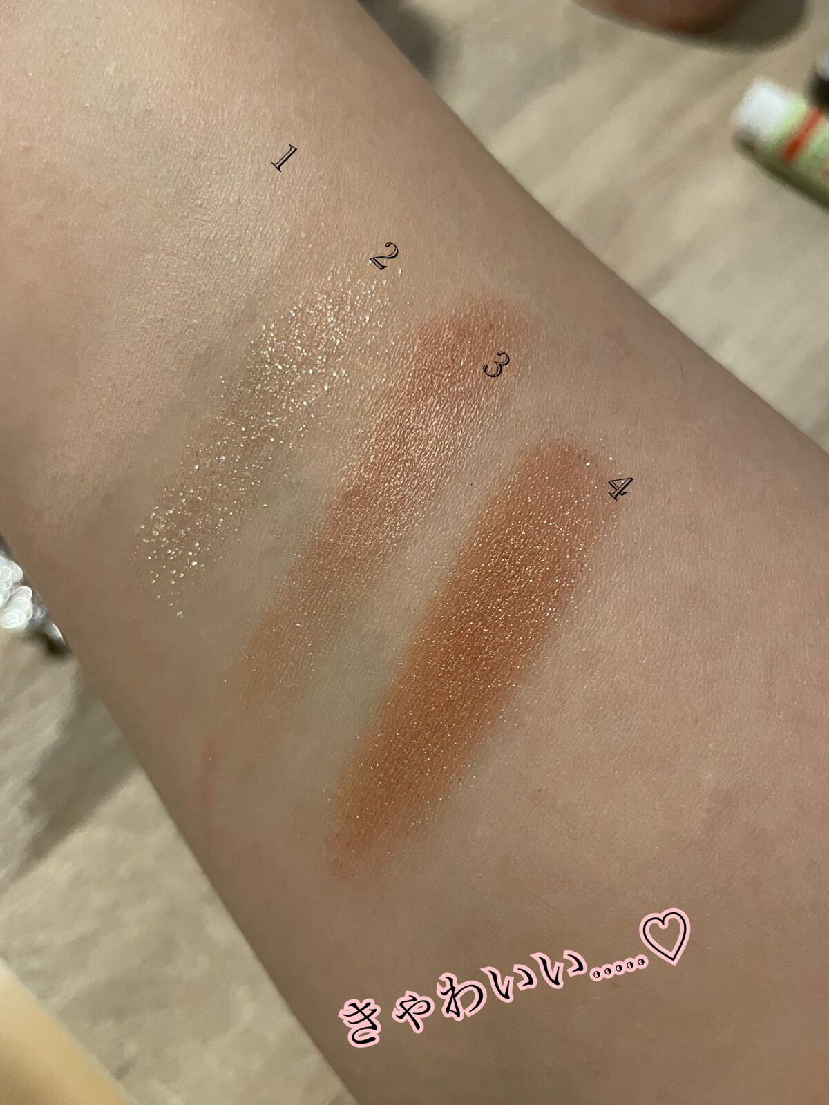 4色アイシャドウパレット 10 シュルクマロン/aZTK/アイシャドウパレットを使ったクチコミ（3枚目）