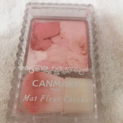 マットフルールチークス/キャンメイク/パウダーチークを使ったクチコミ(1枚目)