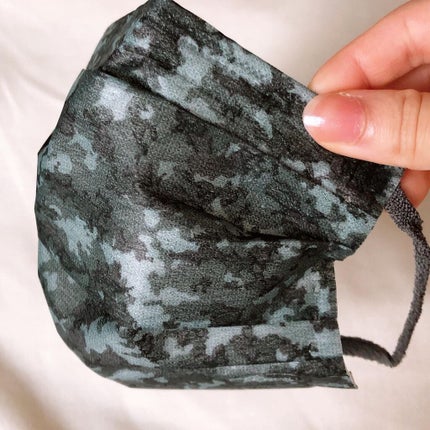三次元ファッションマスク カモフラージュ/コーワ/マスクを使ったクチコミ(6枚目)