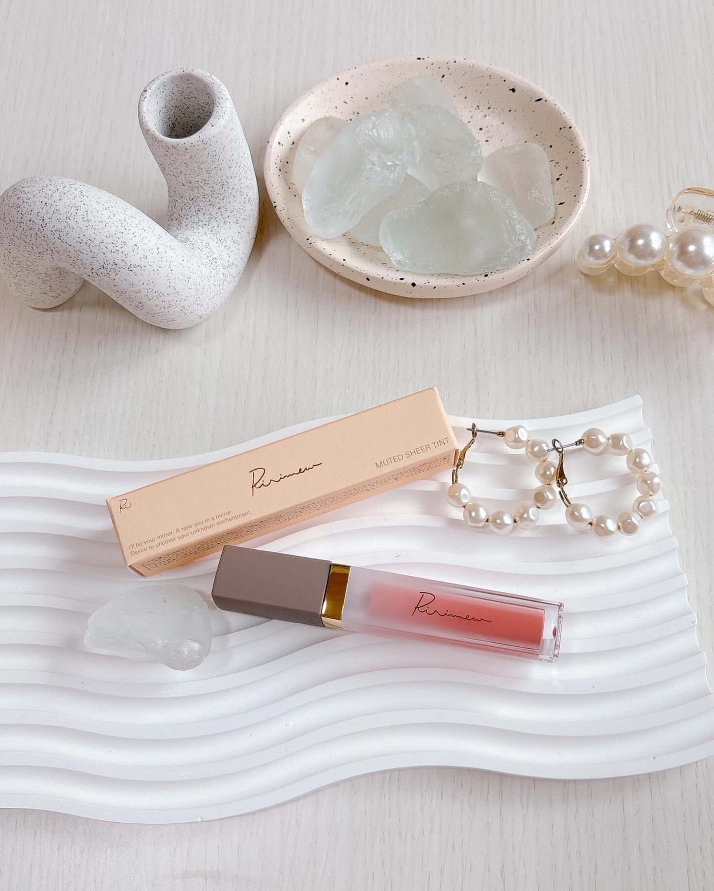 ミューテッドシアーティント/Ririmew/リップティントを使ったクチコミ(7枚目)