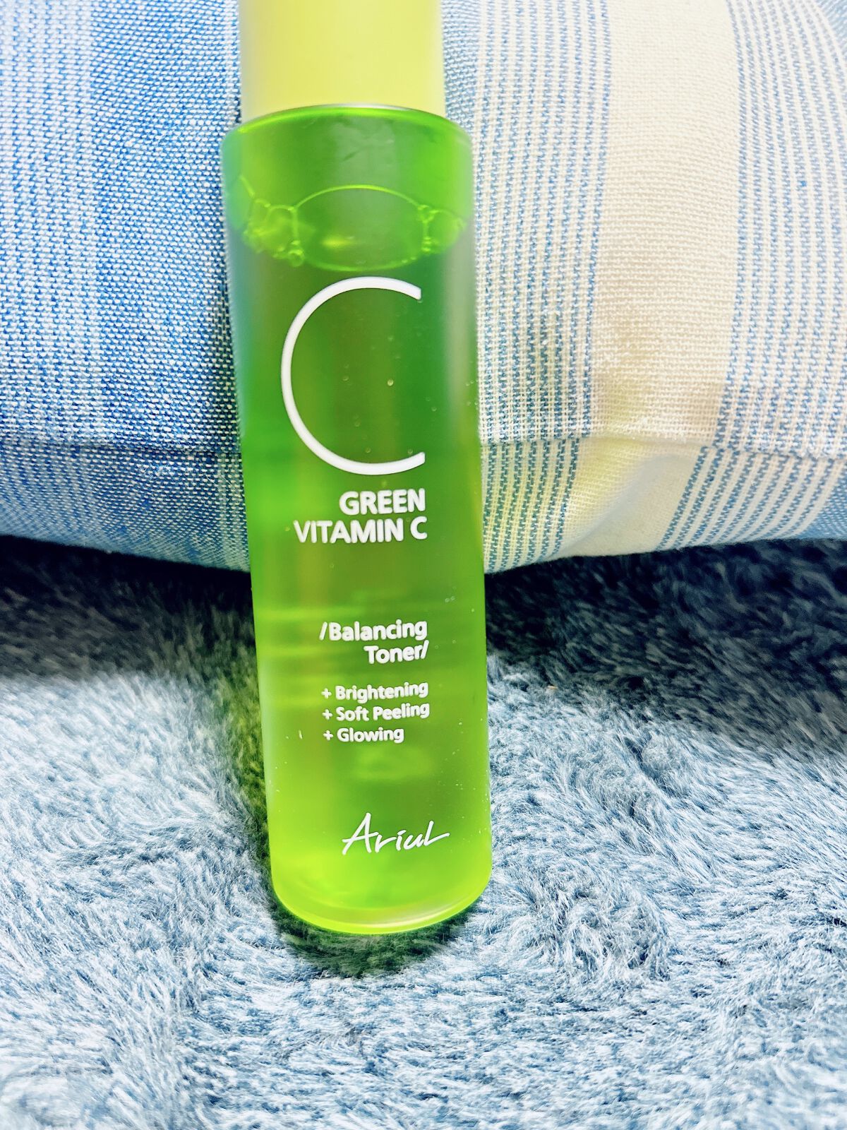 アリウル グリーンビタミンC トーニングセラム(アンプル)/Ariul/美容液を使ったクチコミ(4枚目)