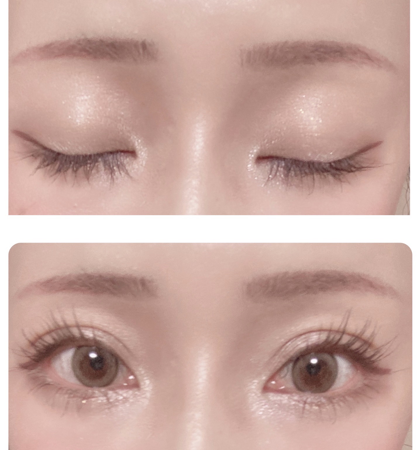 ニュアンスブロウマスカラ 09 フォギーピンクモーヴ/K-パレット/眉マスカラを使ったクチコミ（3枚目）