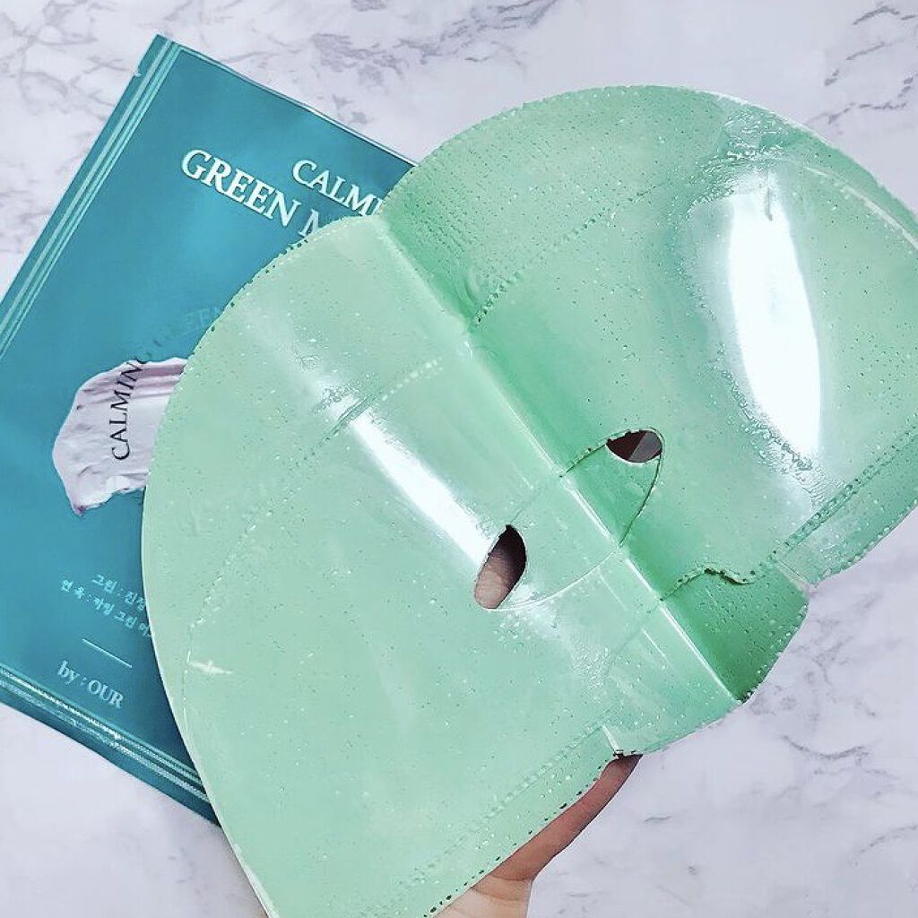 カーミンググリーン マッドマスク/by : OUR/シートマスク・パックを使ったクチコミ（2枚目）