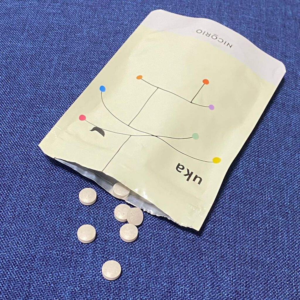 uka(ウーカ)/NICORIO(ニコリオ)/美容サプリメントを使ったクチコミ(4枚目)