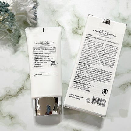 エアリーウォーターサンクリーム/エルツティン/日焼け止めクリームを使ったクチコミ(4枚目)