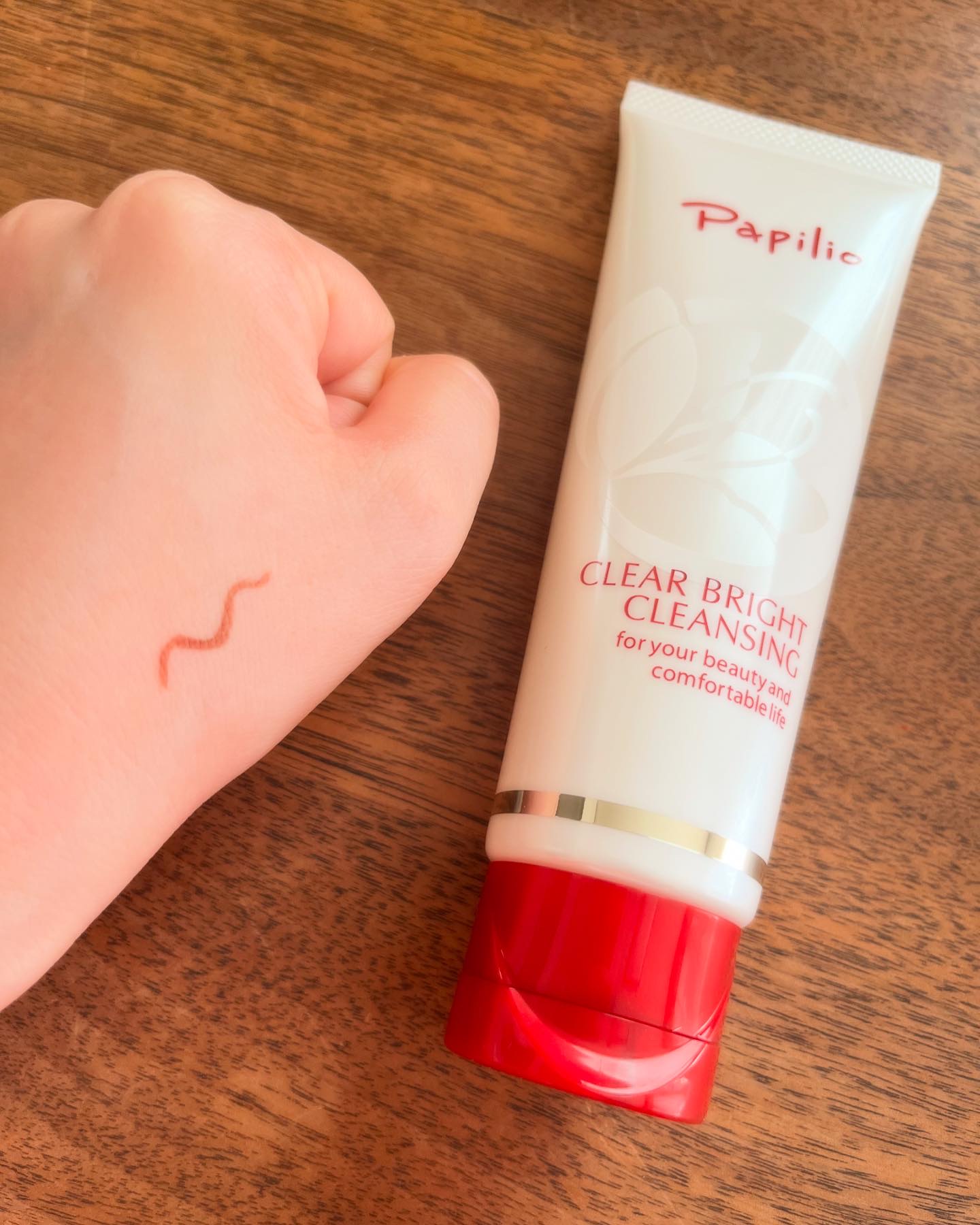 クリアブライトクレンジング/Papilio/ミルククレンジングを使ったクチコミ（2枚目）