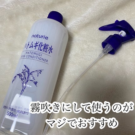 ハトムギ化粧水(ナチュリエ スキンコンディショナー R )/ナチュリエ/化粧水を使ったクチコミ(4枚目)