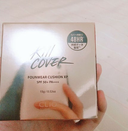 キル カバー ファンウェア クッション エックスピー/CLIO/クッションファンデーションを使ったクチコミ(1枚目)